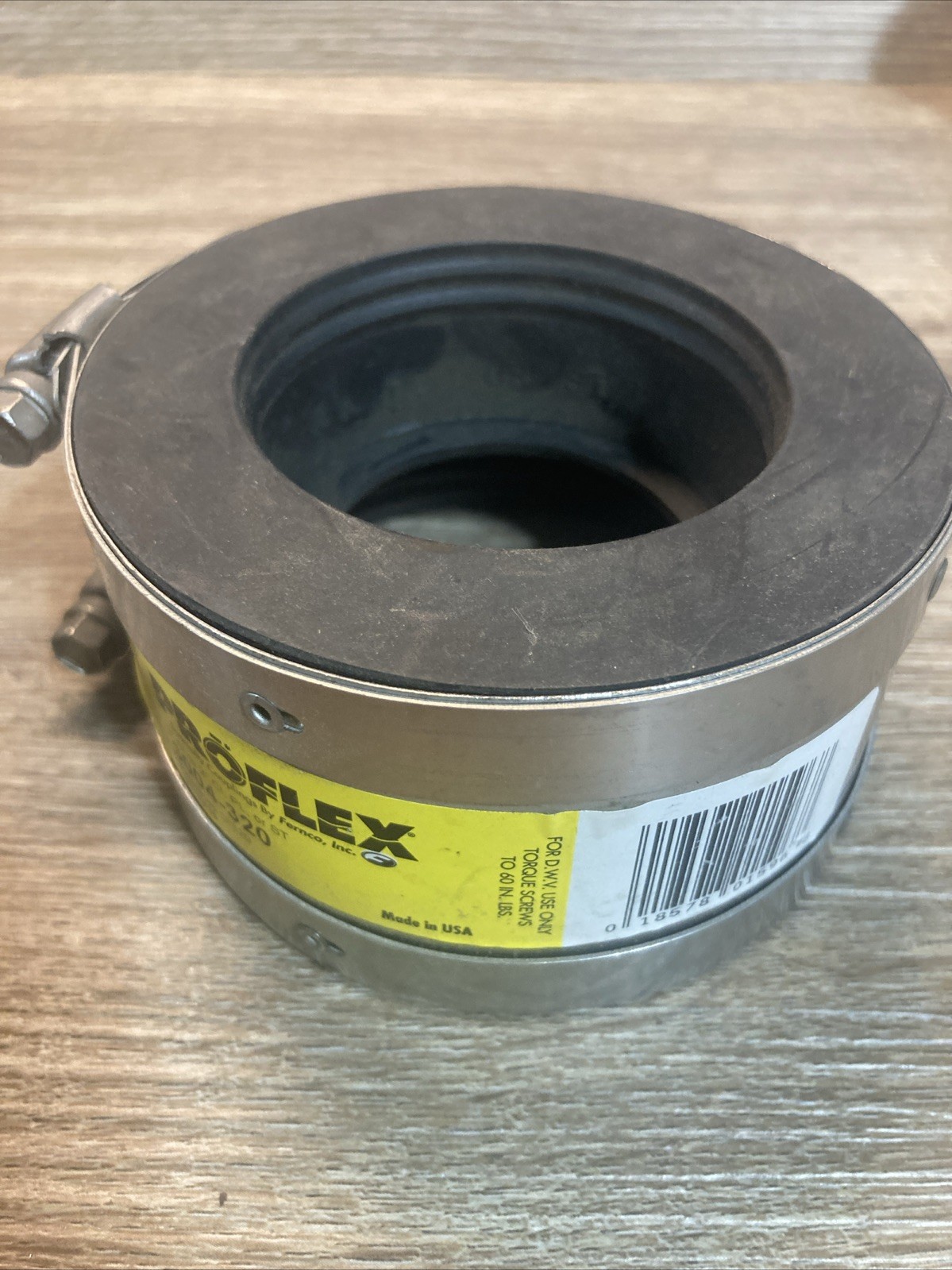 Fernco Proflex Shielded Coupling Steel 3″ x 2″ 3004-320