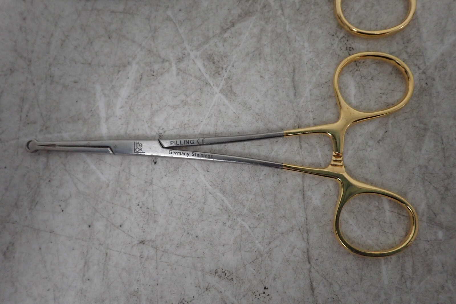 (7) Symmetry 32-410 Needle Holder, Miltex 72-10 TC Gripper, gS 13.7520 Scissors