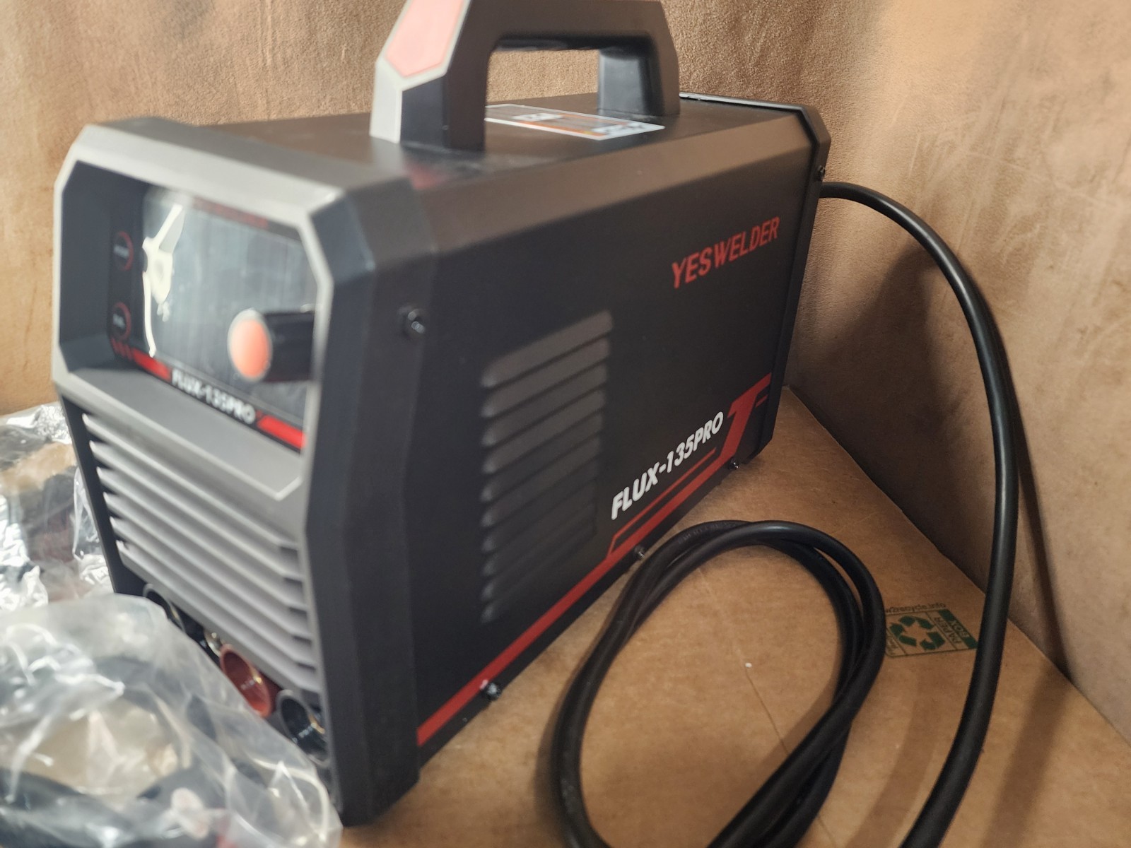 YESWELDER FLUX-135PRO Flux Core MIG Welder & Lift TIG Torch, 135Amp 110V Flux