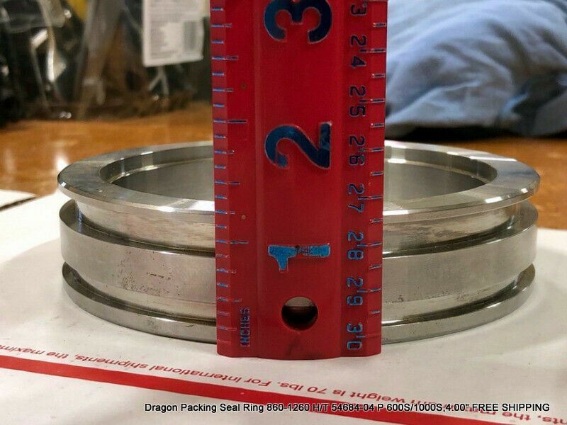 Dragon Packing Seal Ring 860-1260 H/T 54684-04 P 600S/1000S 4.00″ FREE SHIPPING
