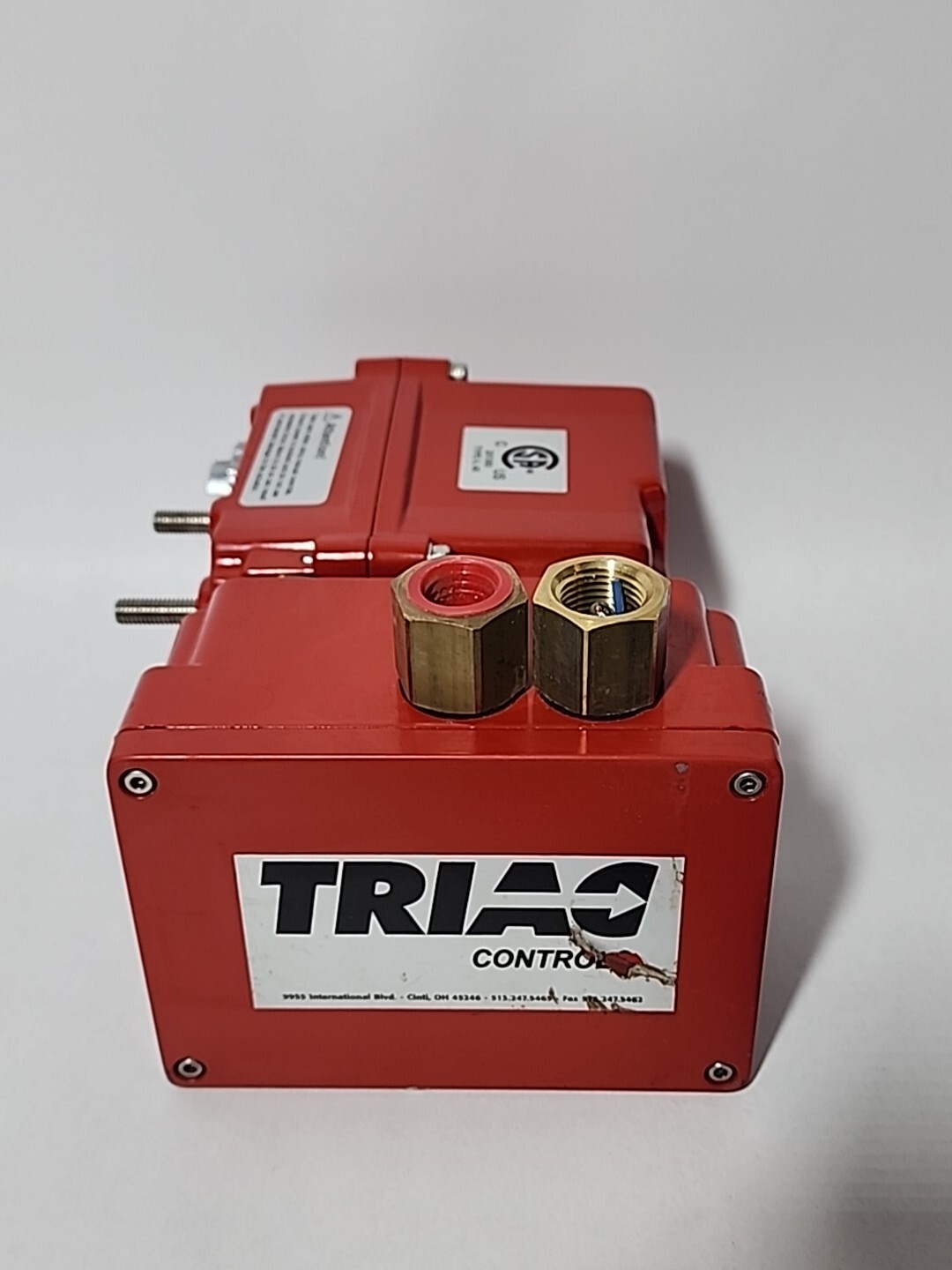 TRIAC Controls WED-500CXT Rlectric Actuator, Modulating Control