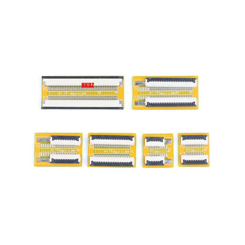 0.5/1.0mm FFC/FPC Flat Connector Adapter Flexible Cable Extension Board 4-40Pin