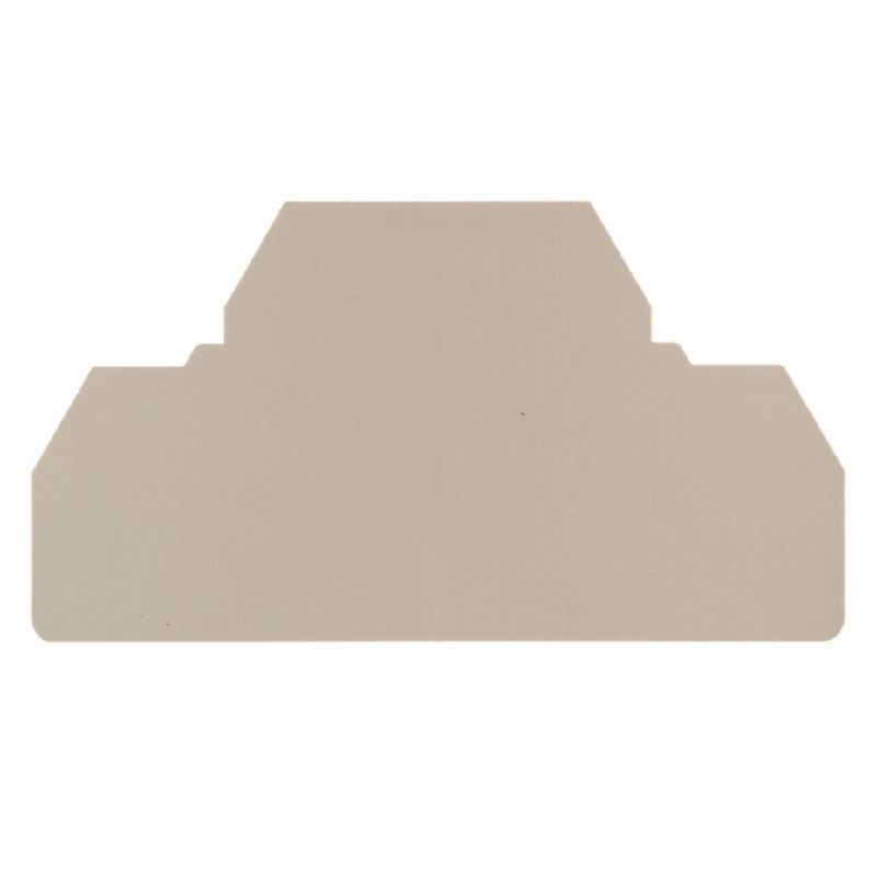 10pcs WEIDMULLER ZAP/TW ZDK2.5 1674730000 End Plate Dark Beige New