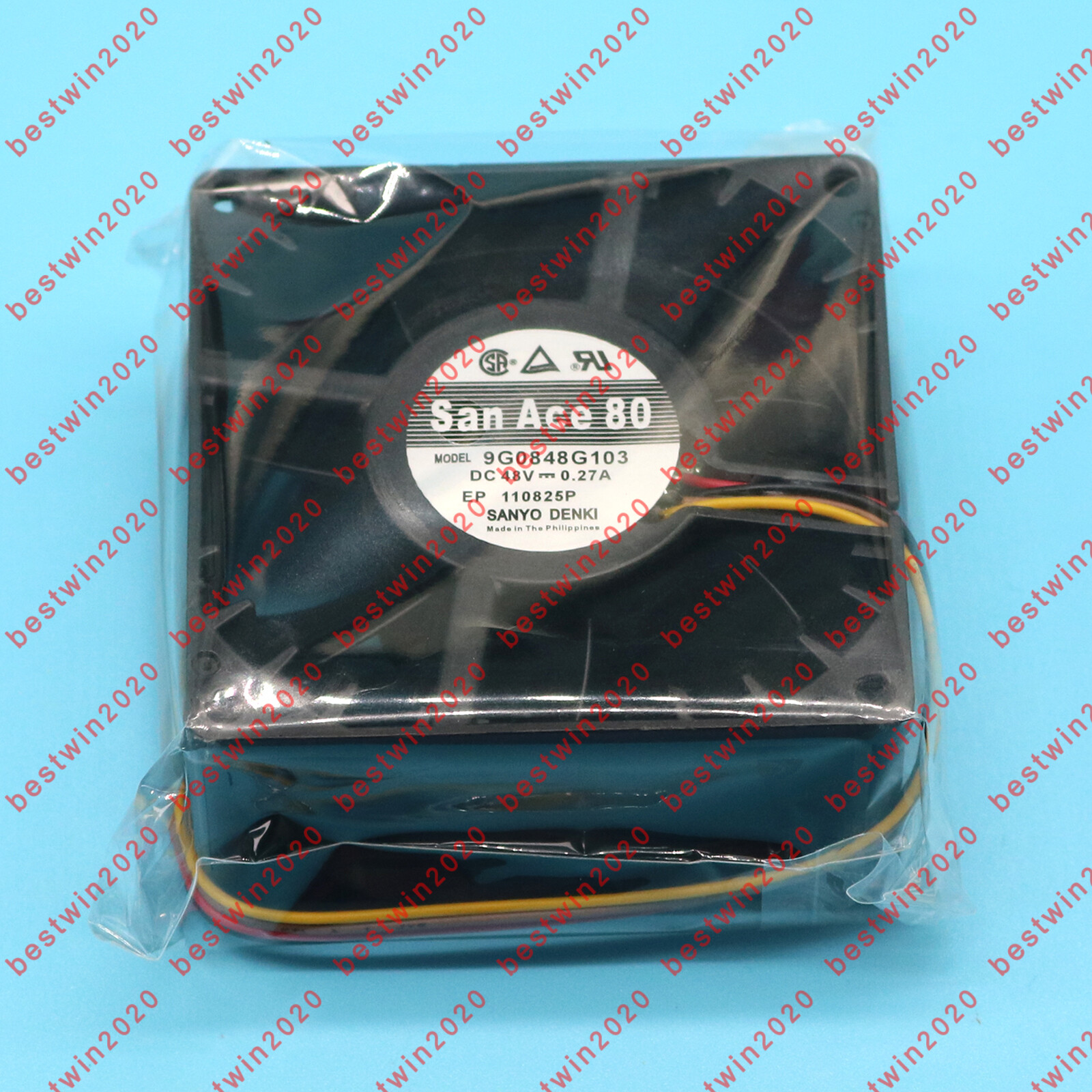 One New For Sanyo SAN ACE 80 9G0848G103 48V 0.27A cooling fan Fast Shipping