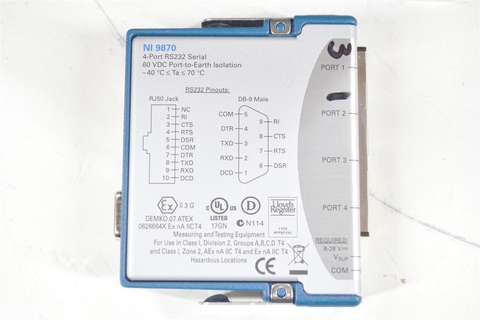 NI cRIO-9039 CompactRIO Controller Bundle w/ 2x 9516, 9477, 9263, 9870, 3x 9215