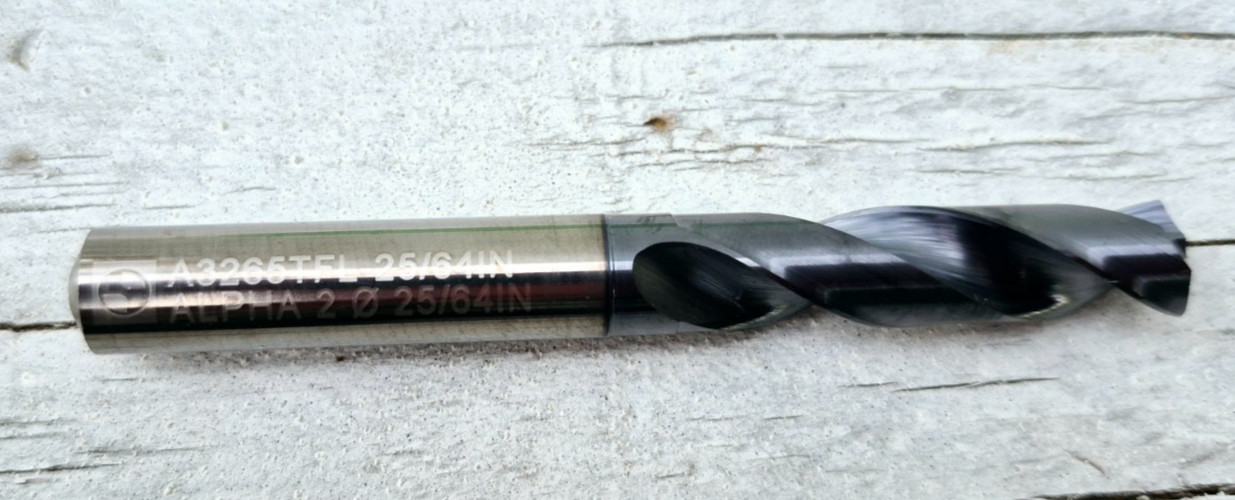 Walter Titex A3265TFL 25/64 High-Performance Solid Carbide Twist Drill