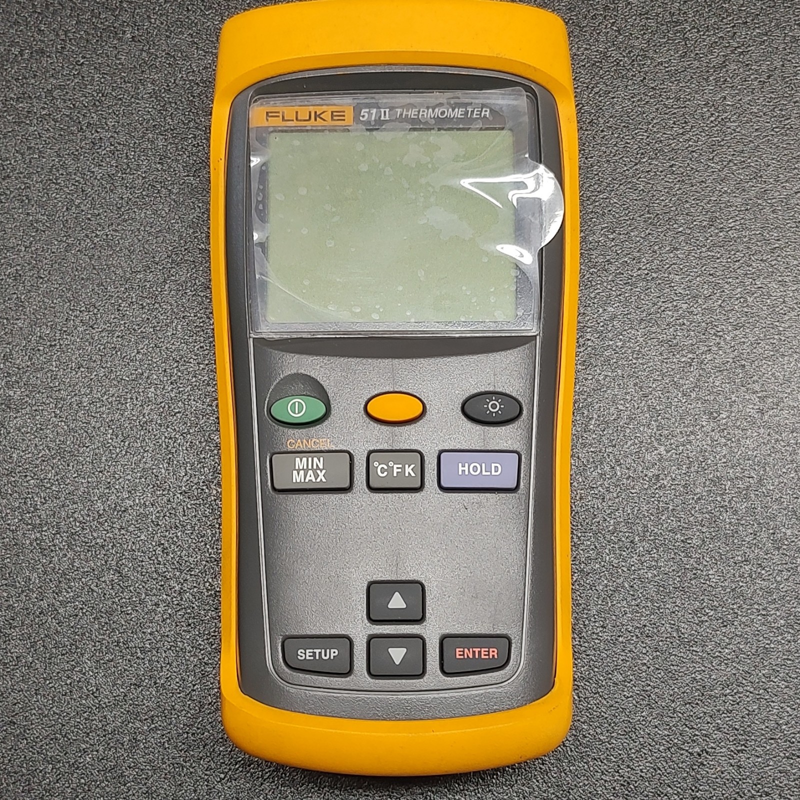 Fluke 51 II Digital Display Handheld Thermometer Temperature Meter
