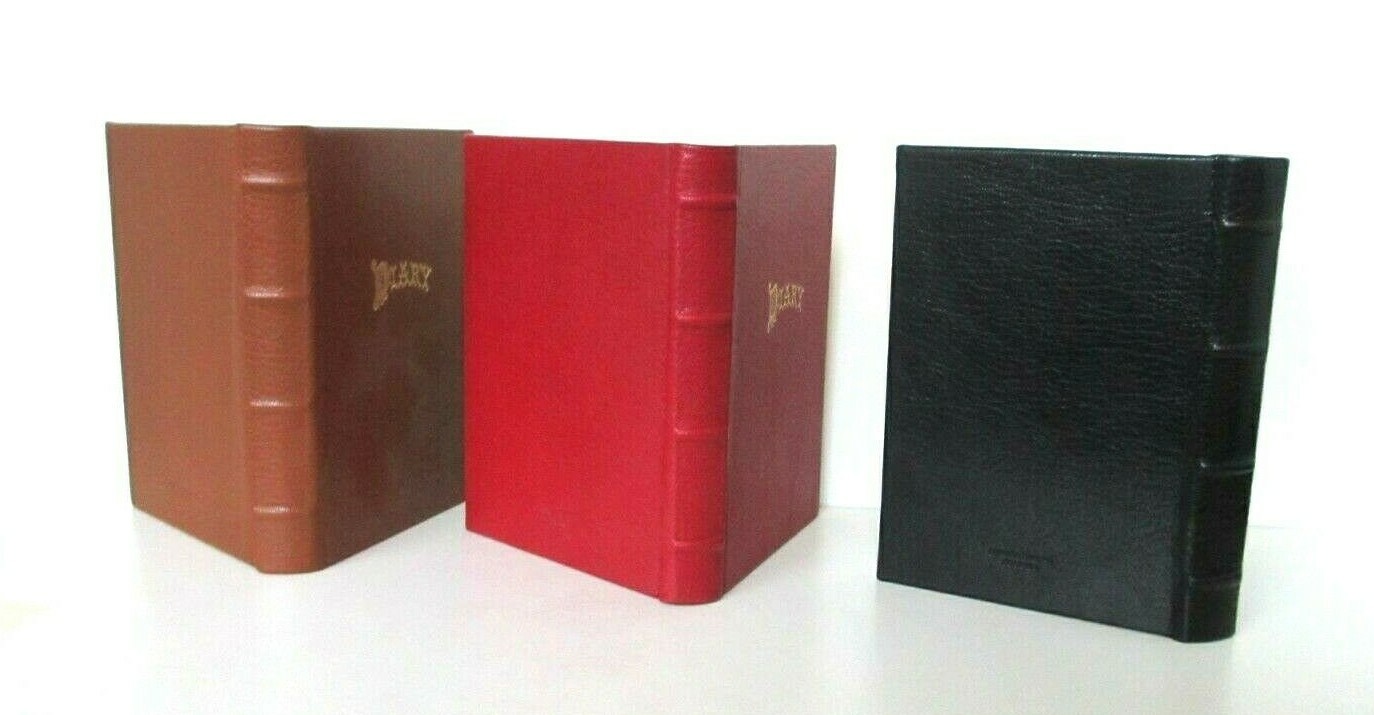 Journal Diary 6″ Leather Hardcover 320 Lined Pages Graphic Image Black