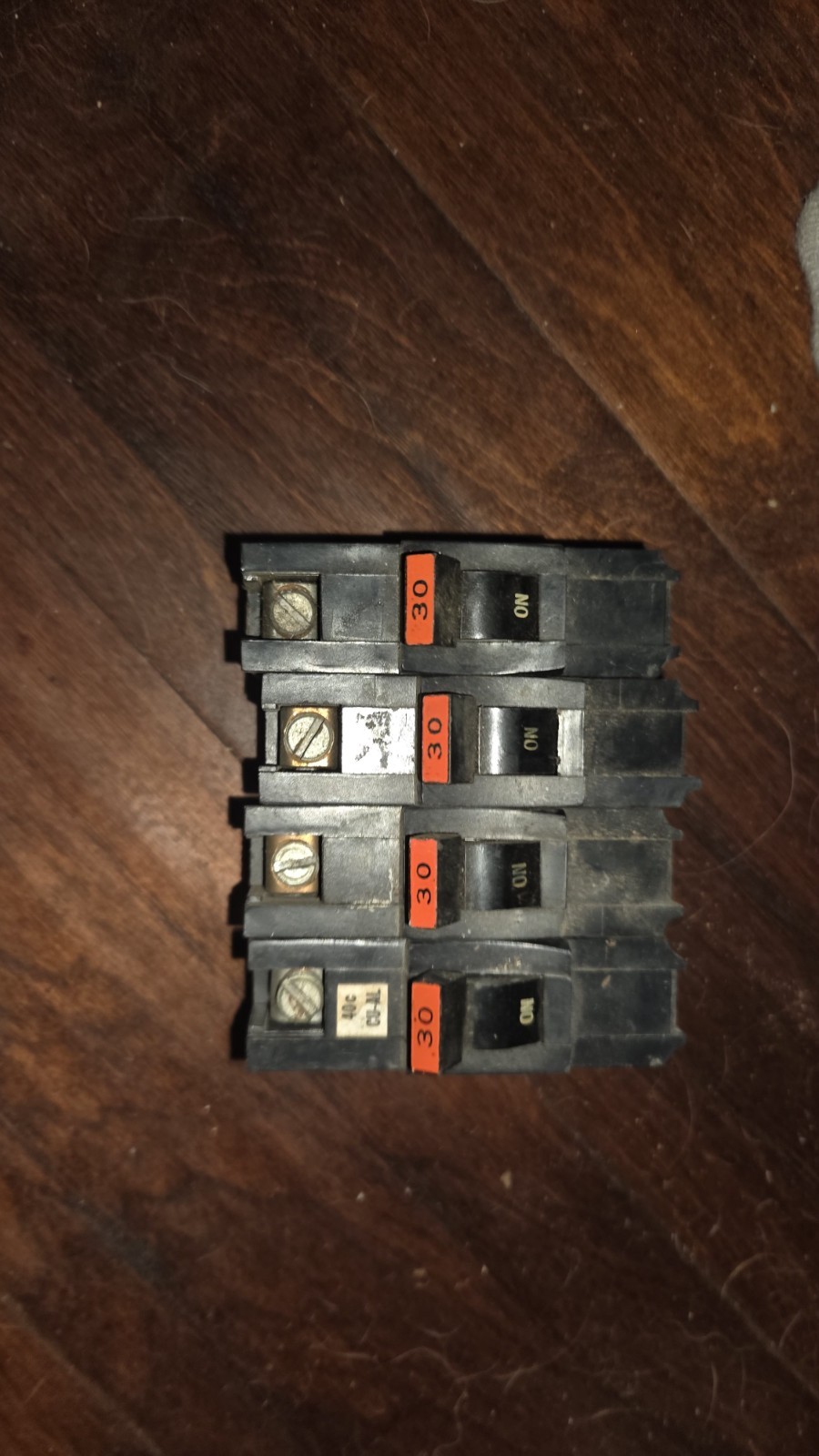FPE Stab lok 30 amp single pole circuit breakers