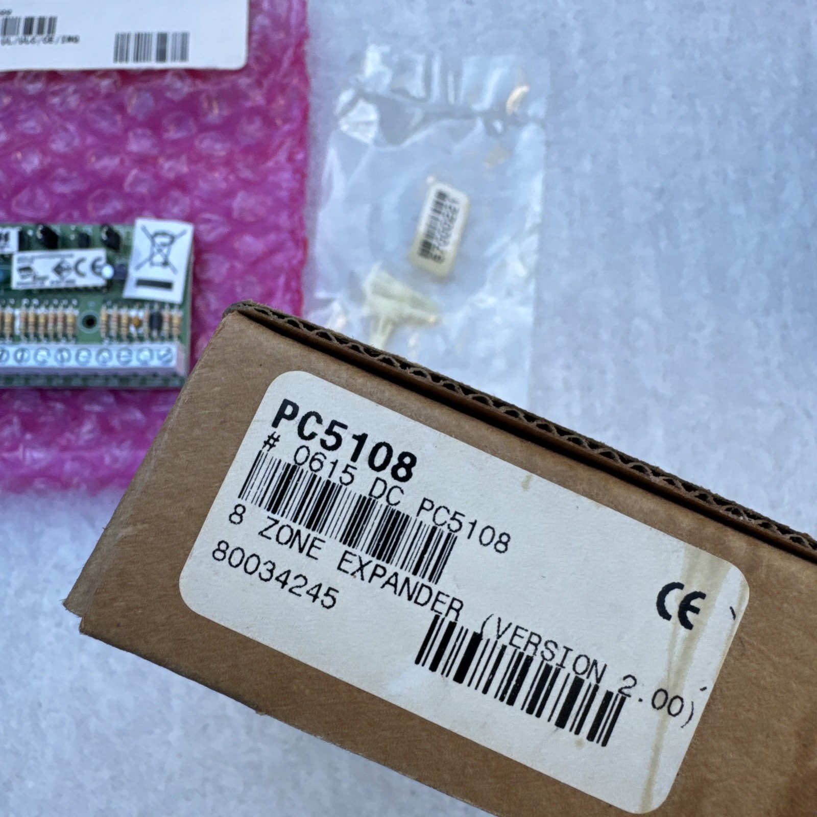 DSC PC5108 PowerSeries 8-Hardwire Zone Expander Module OPEN BOX ~ FREE SHIPPING