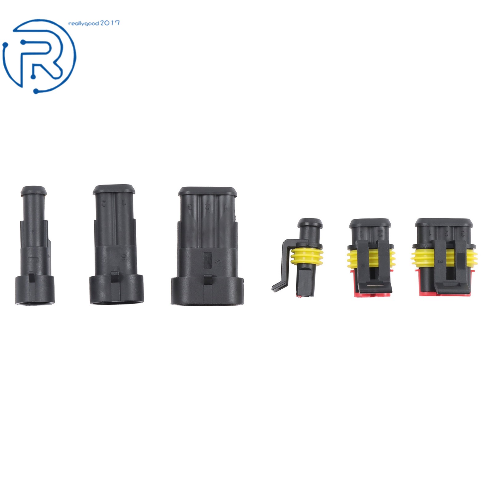 800Pcs Automotive Electrical Wire Connectors Plug Kit W/Tool 1/2/3/4/5/6 Pin