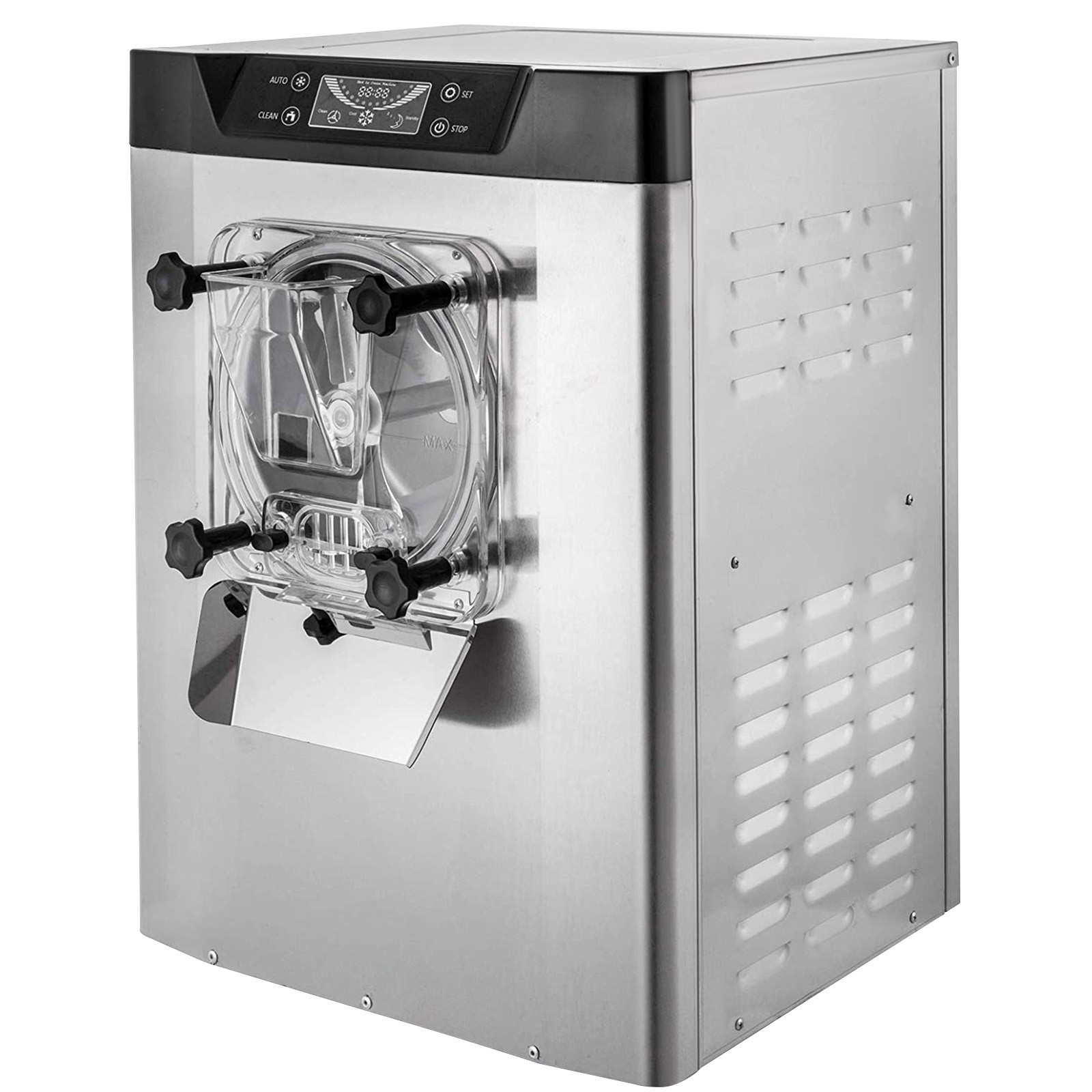 VEVOR Commercial Frozen Hard Ice Cream Machine 20L/H Yogurt Ice Cream Maker 110V