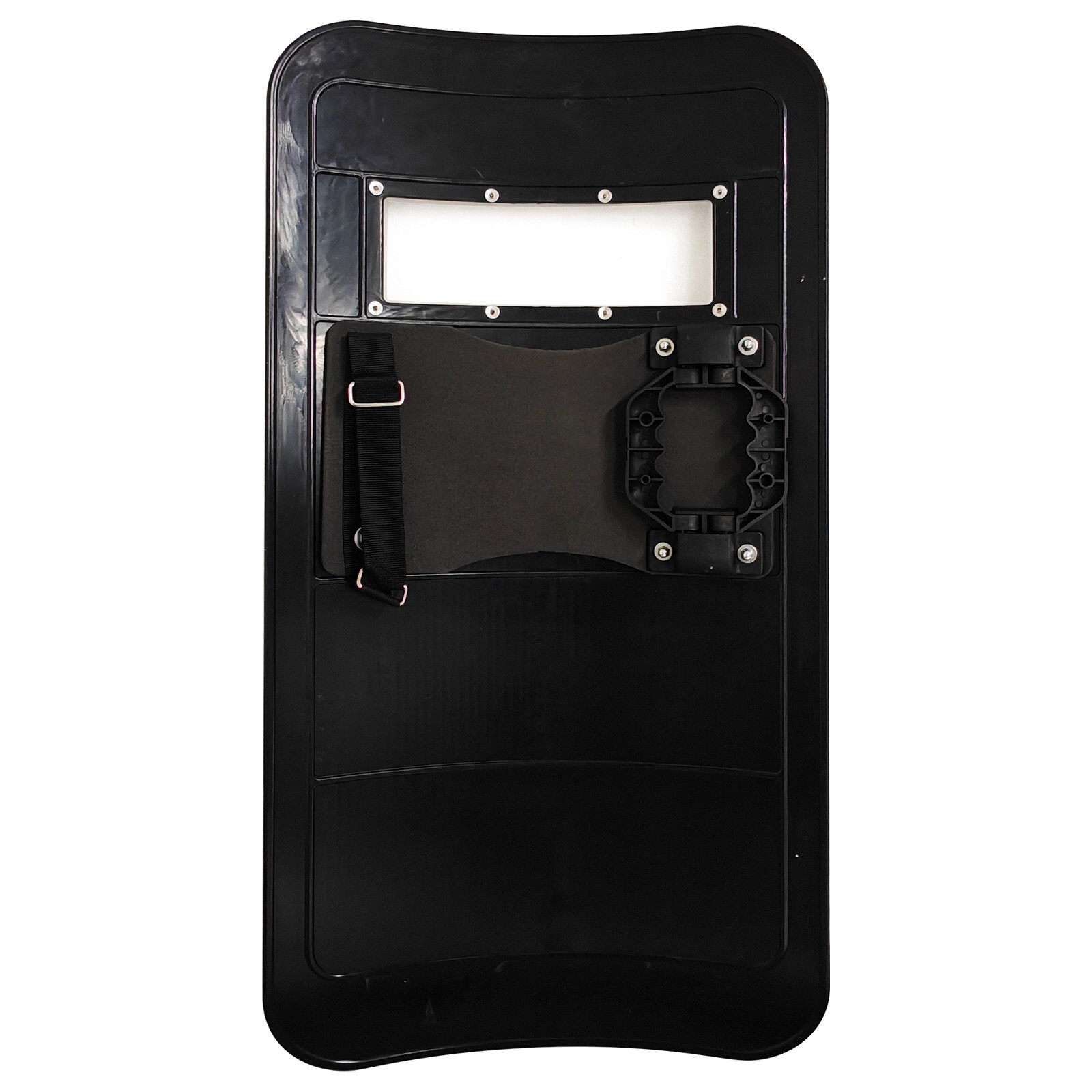 Hand-Held Anti-riot Shield with Foldable Grip Security Protection Anti Impact
