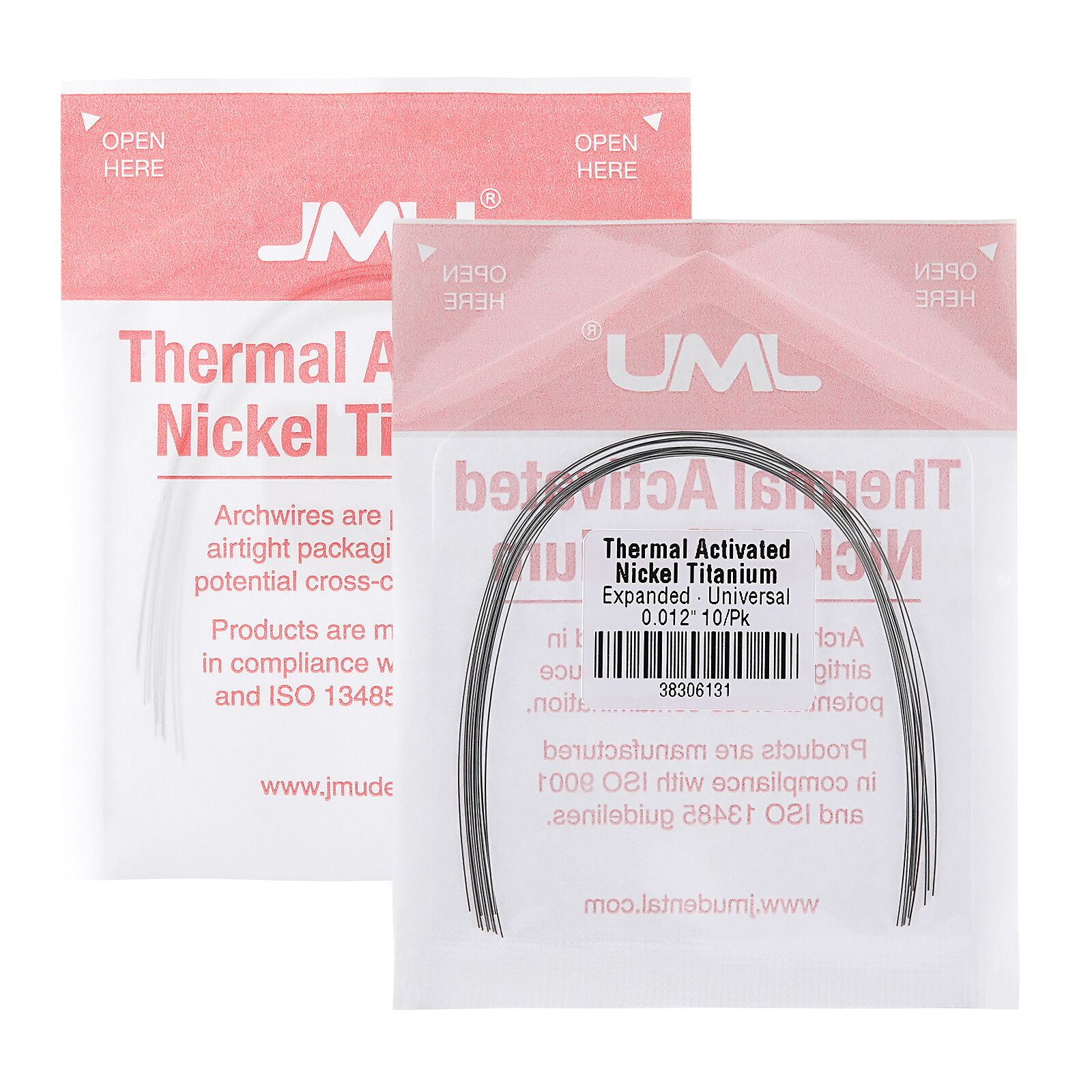10PCS Ortho NiTi Archwires Nickel Thermal Activated Universal Titanium Expanded