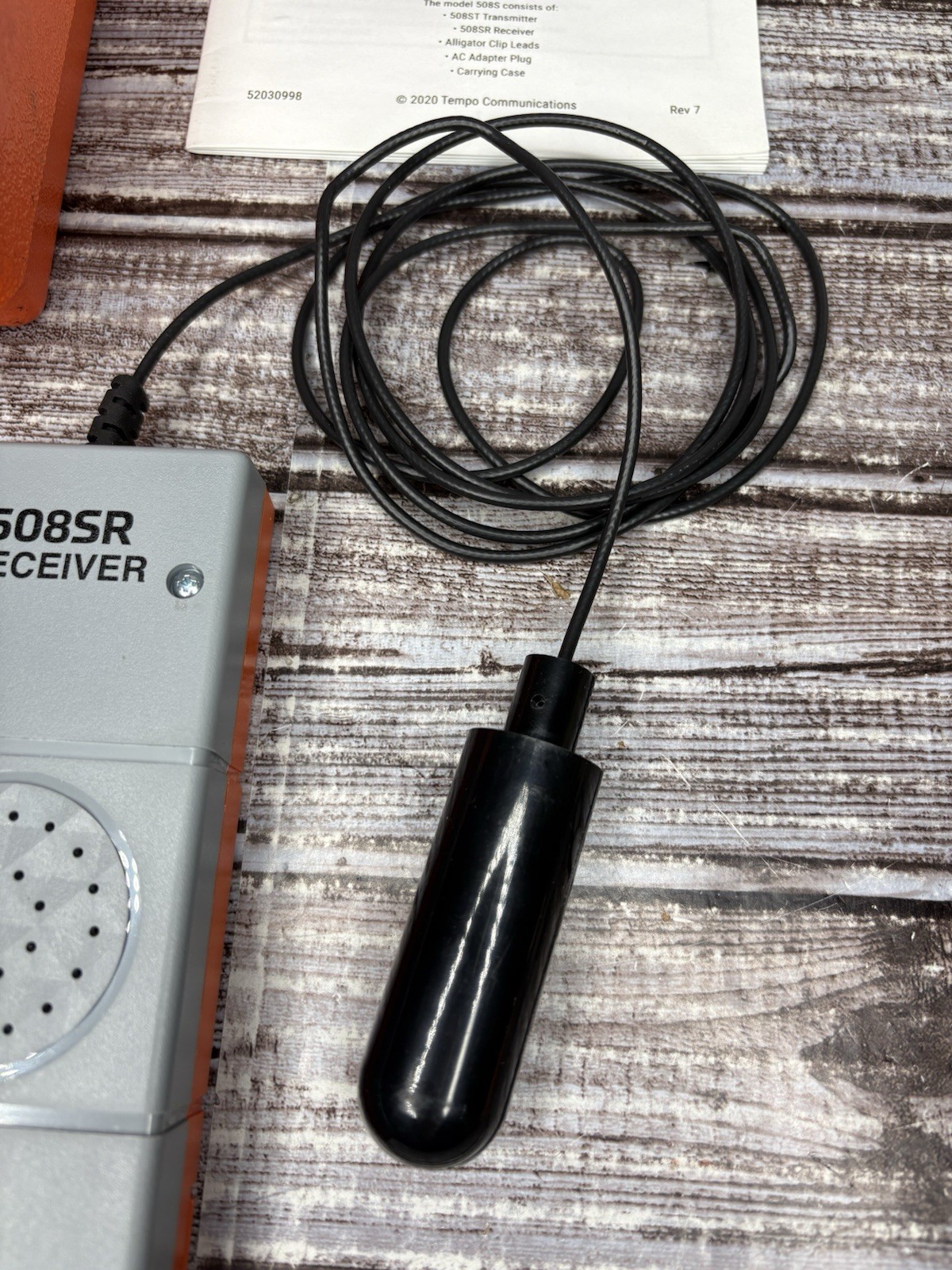 Tools Meter Tempo 508s Wire Finder Wire Locating System/Tracer /508ST/508SR