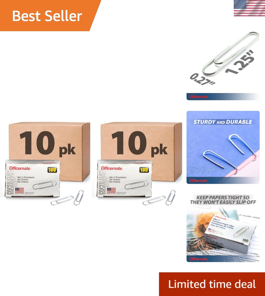 2000 Classic Steel Paper Clips – Silver Finish for Everyday Use