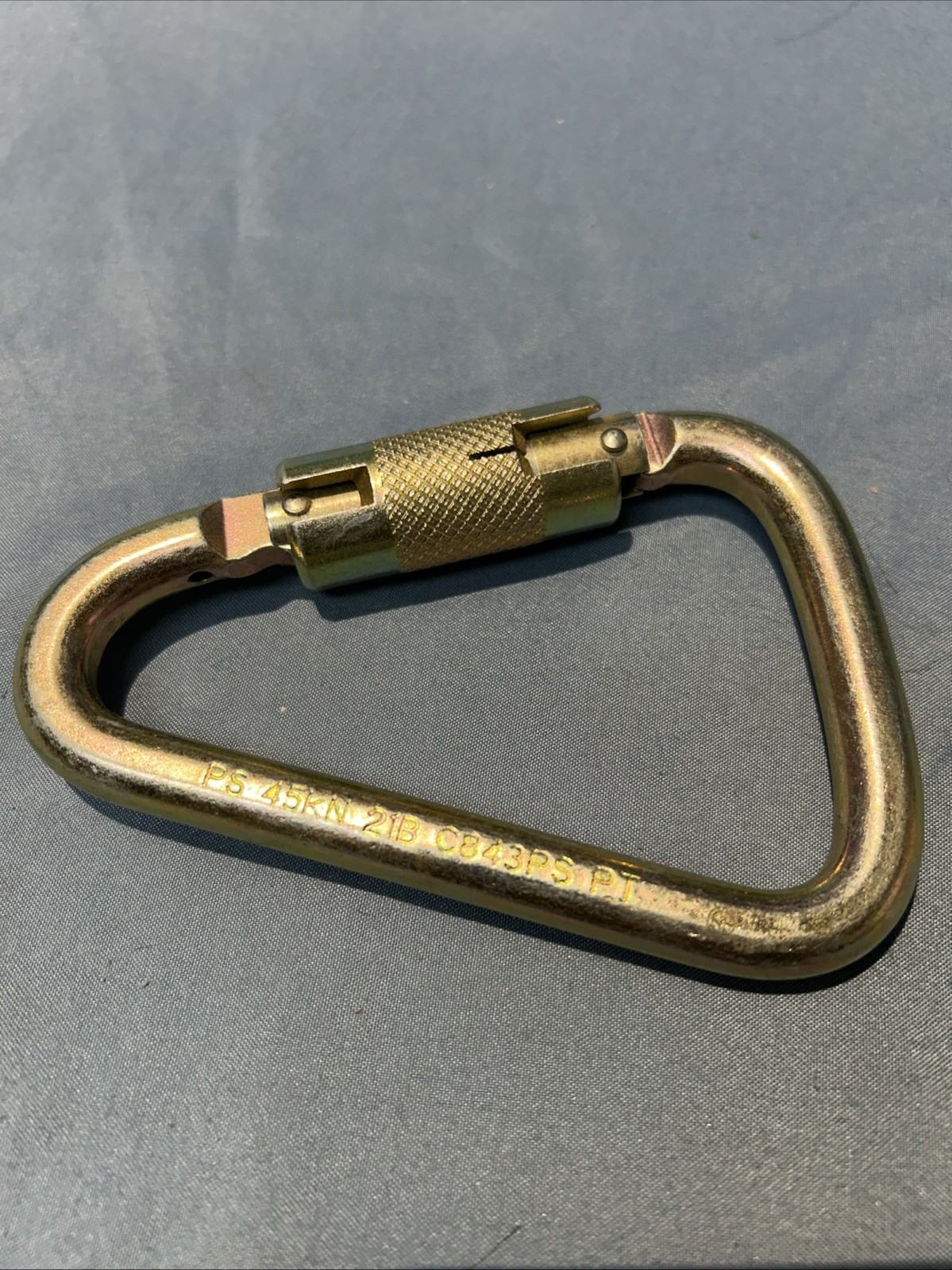 NOS Fall Protection Carabiner 16 KN Gate PS 45KN 21B C843PS PT