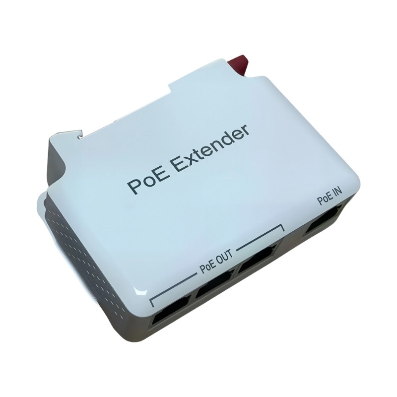 Efficient POE Extender Splitter With Heat Dissipation For Continuous Operation