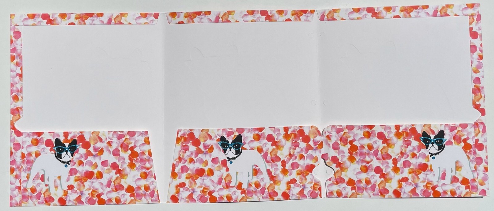 Staples 3-Pocket High Quality Premium Fashion Portfolio Paper Folder Assorted