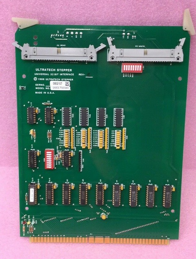 Ultratech 0553-700340 Stepper Universal 32 Bit Interface Board Rev. E VSE Tested
