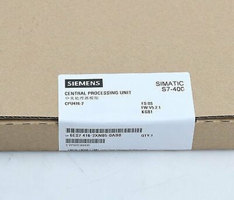 New Siemens 6ES7416-2XN05-0AB0 SIMATIC S7-400 CPU 416-2 6ES7 416-2XN05-0AB0