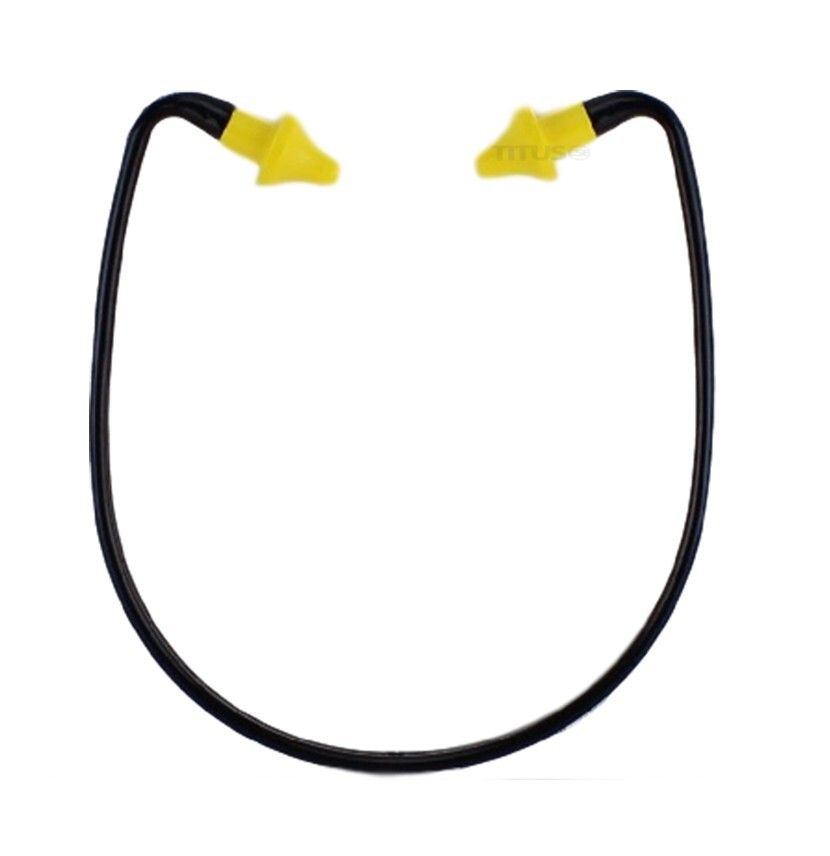 TITUS U-Band – Over Ear 22 Decibel Reusable Banded Ear Plugs