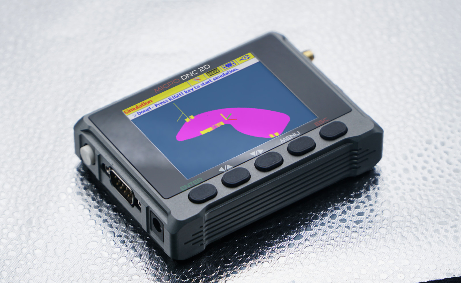Micro DNC 2D – DNC transferring & CNC program management device