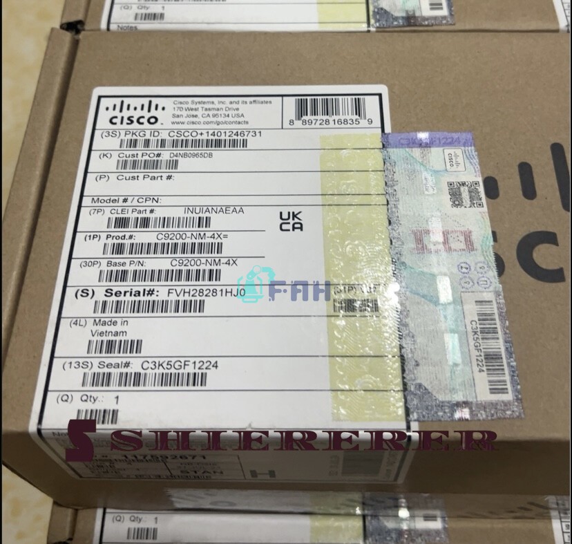 1pc C9200-NM-4X new network module