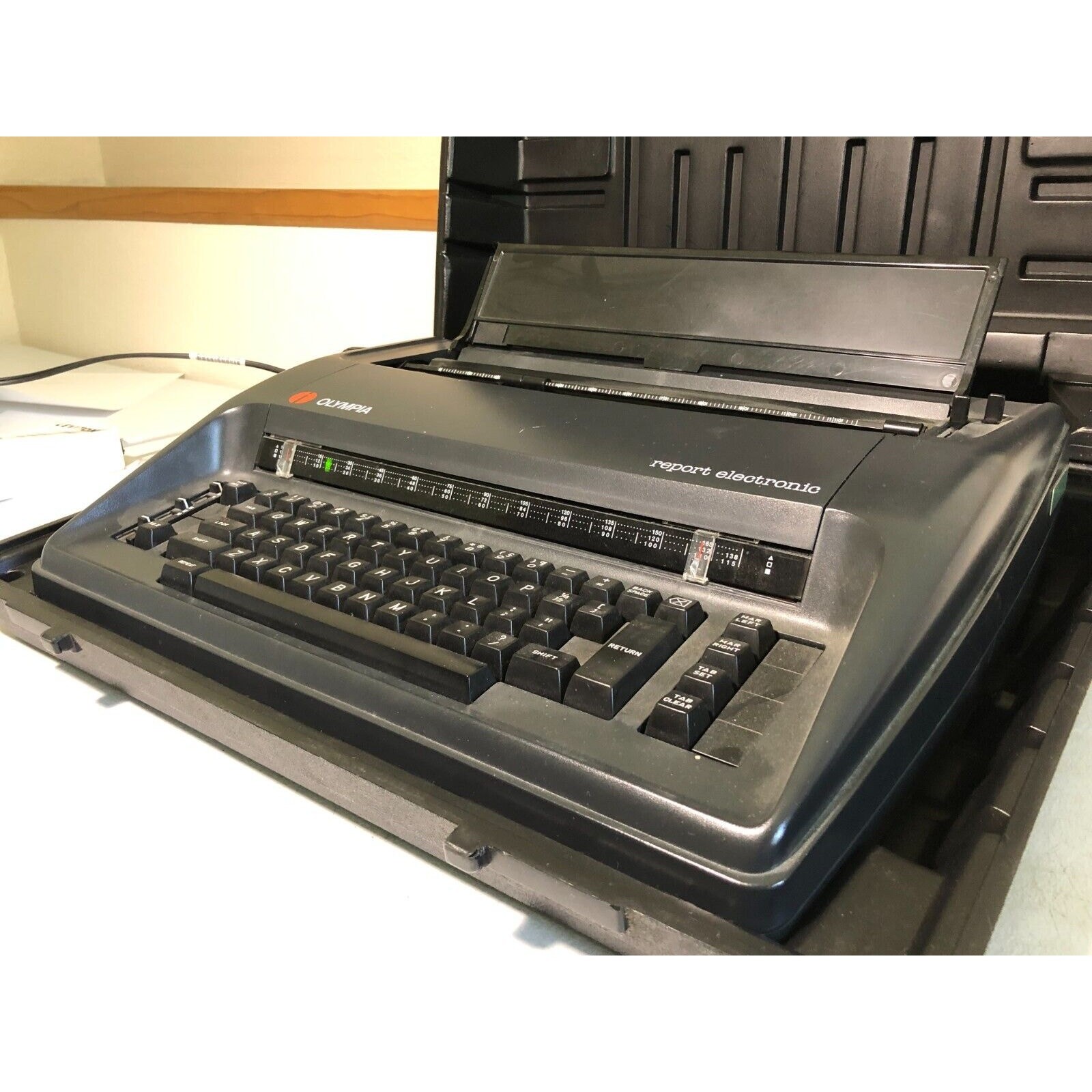 Olympia Report Electronic Typewriter Vintage Typing Word Processor Erase PARTS