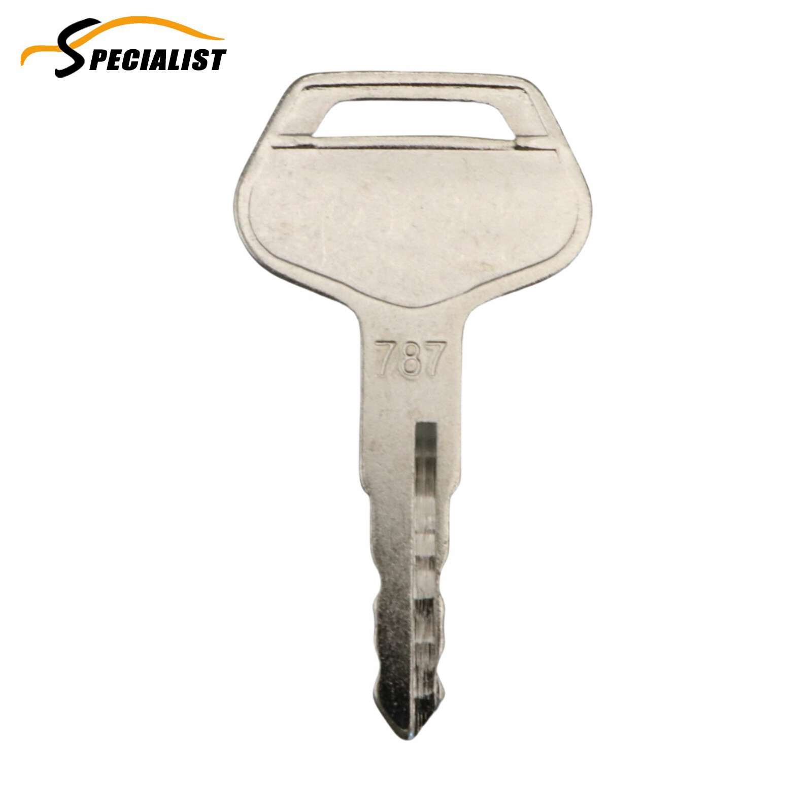 10pcs Keys 787 For Komatsu Heavy Equipment Key Excavator Dozer Loader Backhoe
