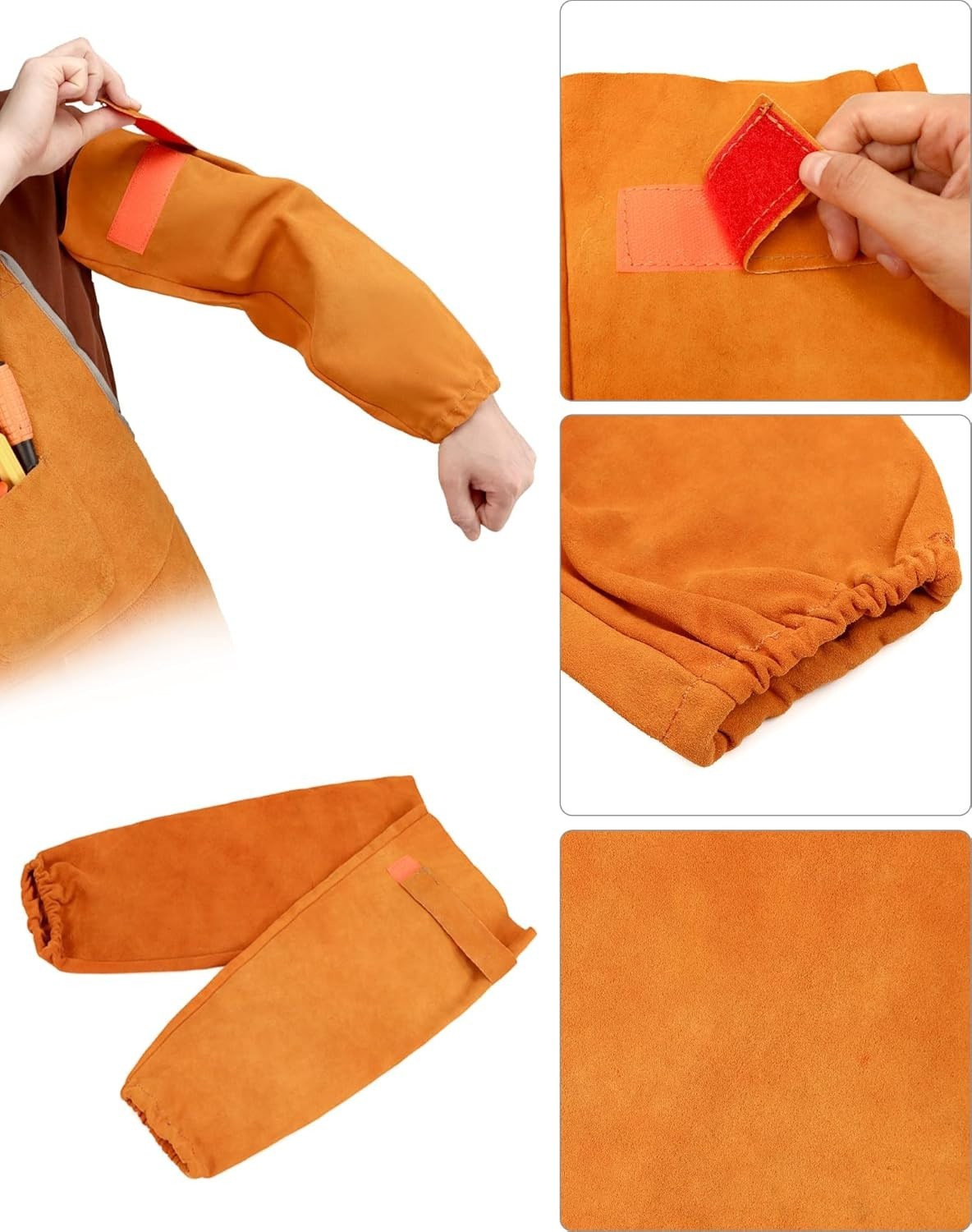 Welding Safety Clothing, Heat Resistant Leather*-