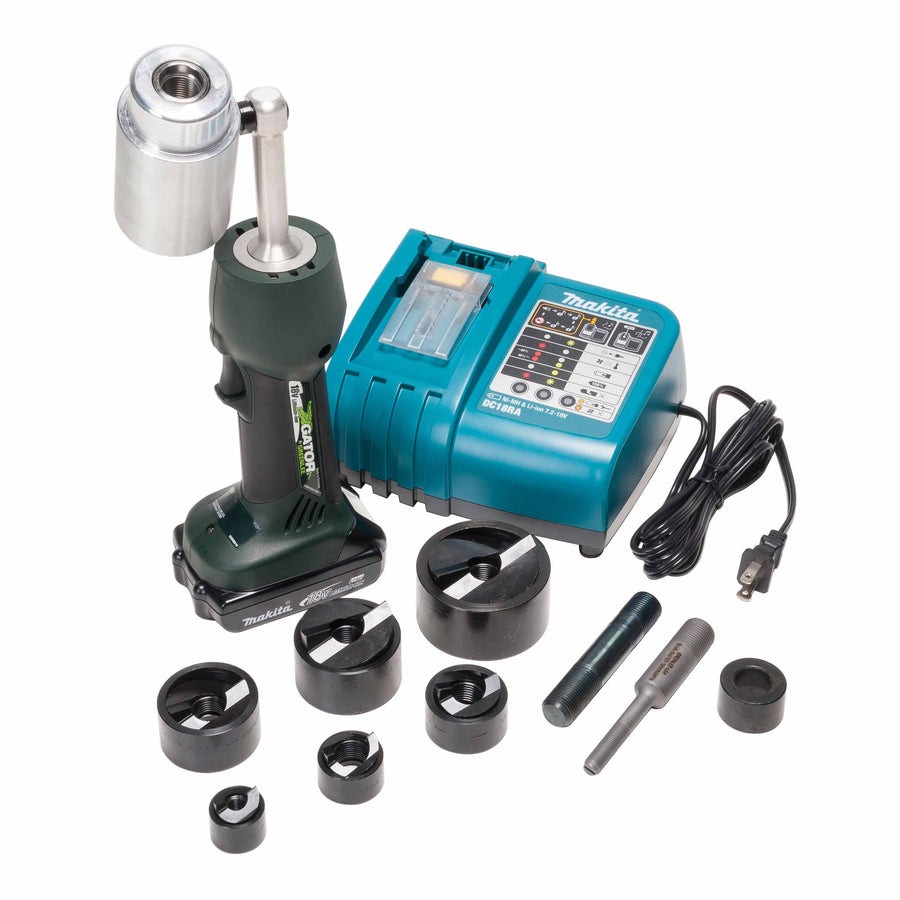 GREENLEE LS50L11B – BATTERY-HYDRAULIC KNOCKOUT KIT w/ SLUG BUSTER 1/2″ – 2″