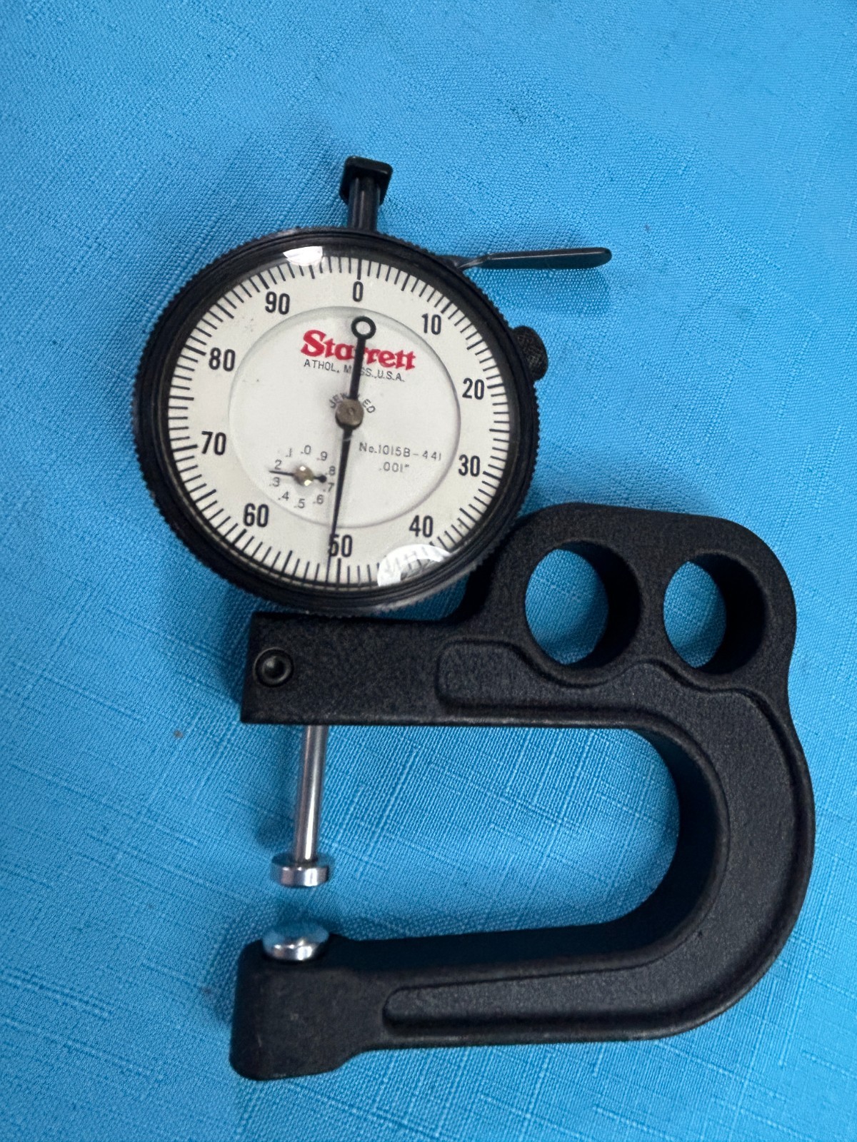 Starrett 1015BZ ~ 1015B-441 Portable Handle Dial Indicator Thickness Gage Machi