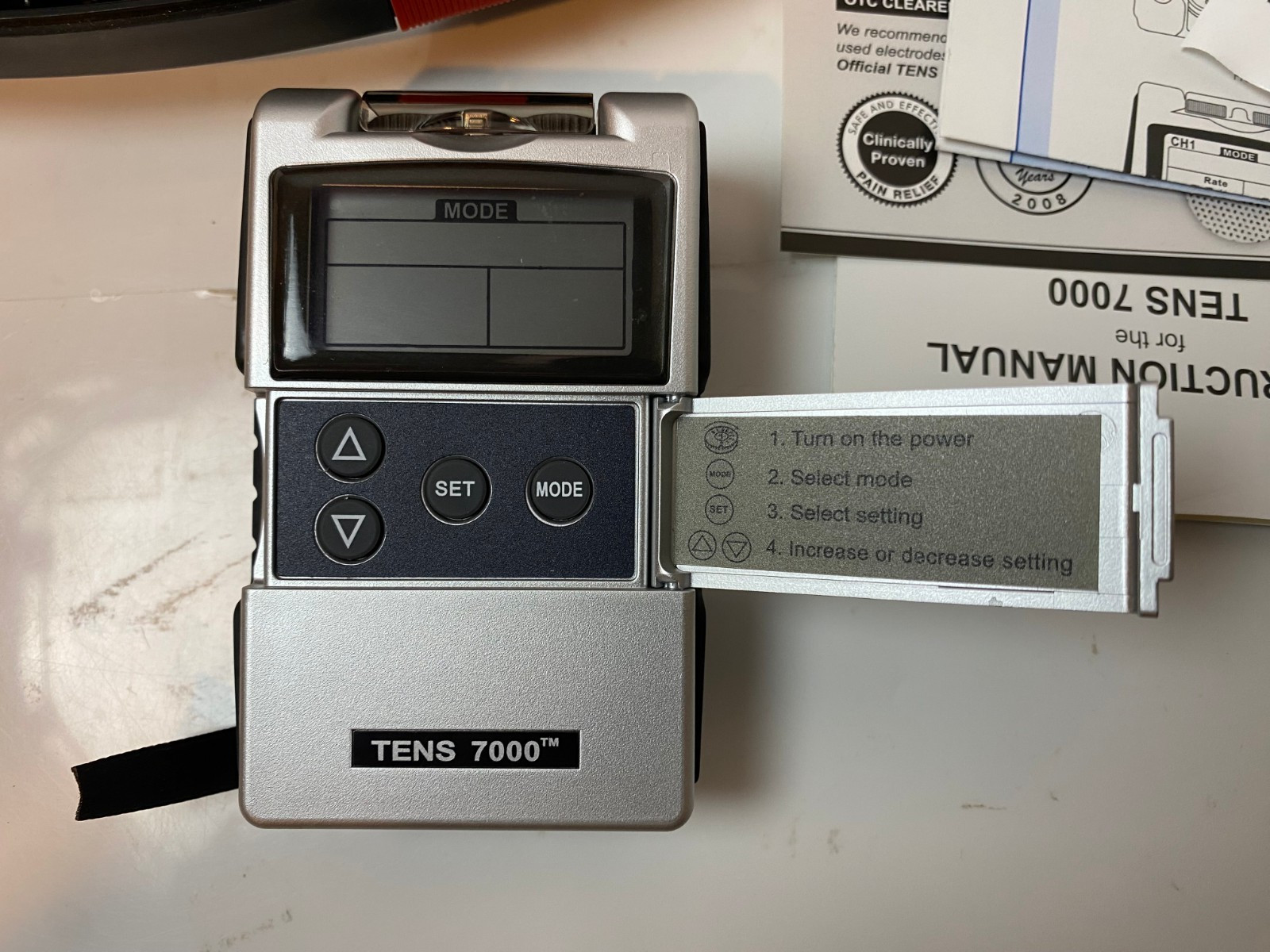 TENS 7000 Digital TENS Unit with Accessories – Muscle Stimulator Machine