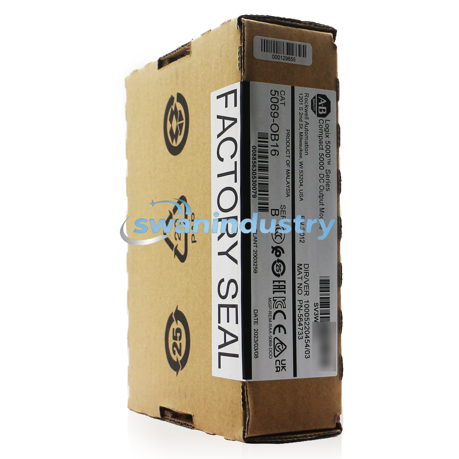 New Allen Bradley 5069-OB16 Compact 5000 DC Output Module