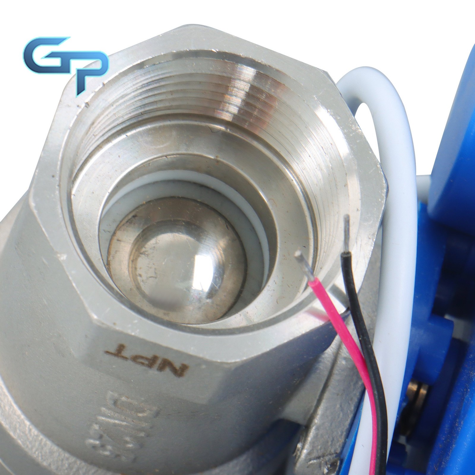 Auto Return Motorized Ball Valve 3/4″ Full Port 9-24V AC/DC