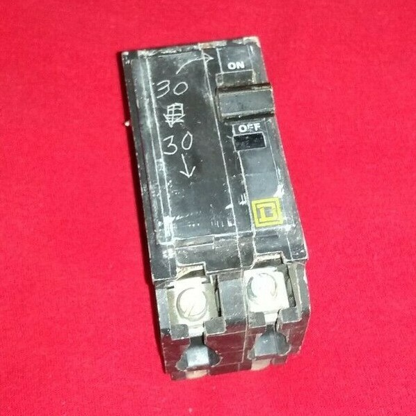 SQUARE D QO260 2 Pole 60 Amp 120/240V Type QO Plug In Circuit Breaker