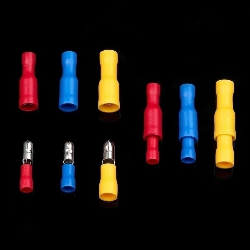 102/280/300/480PCS Wire Connector Kit Male Female Insulated Crimp Terminals Spad