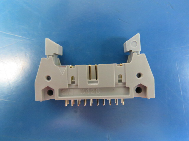 3M 3428-6502UG Qty of 32 per Lot CONN HDR 10Px2R ST 4WALL S-LATCH .062