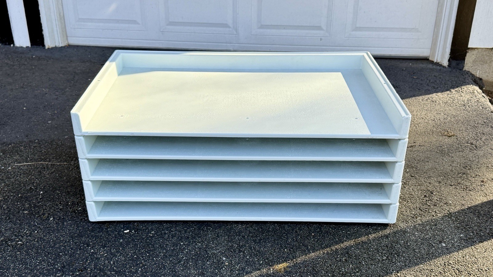 Five Stacking Safco 24×36 Art Document Files