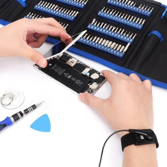 Anti Static ESD Wrist Strap Adjustable Grounding Band for PC Electronics Repair