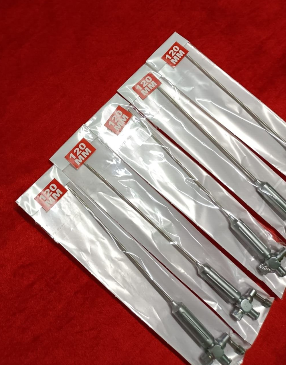 Laparoscopic Veress Needle 120mm SS Best Quality Reusable Instrument – 5pc