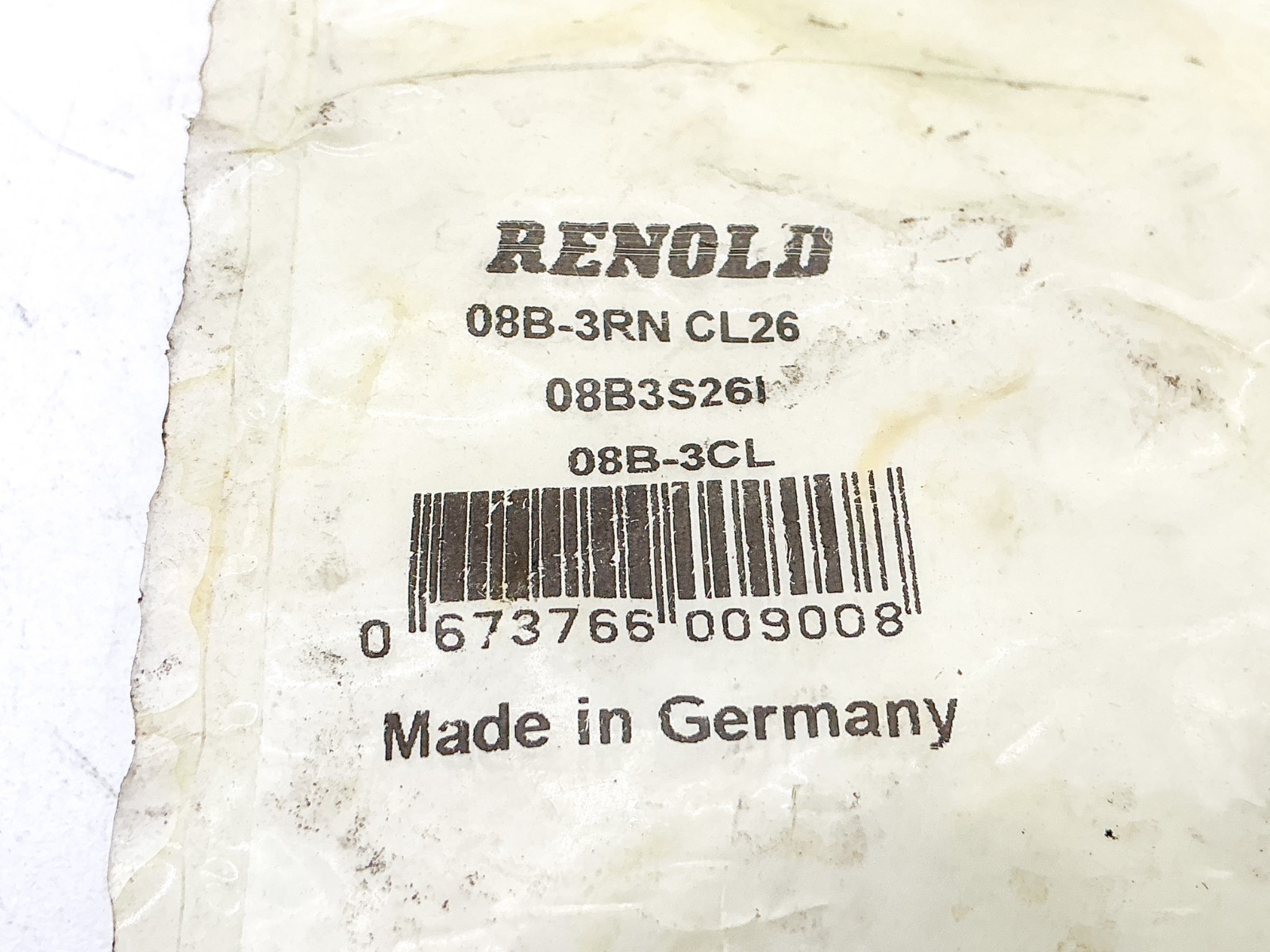 New Lot of 2 Renold 08B-3RN CL26 Chain Link 08B3S26I