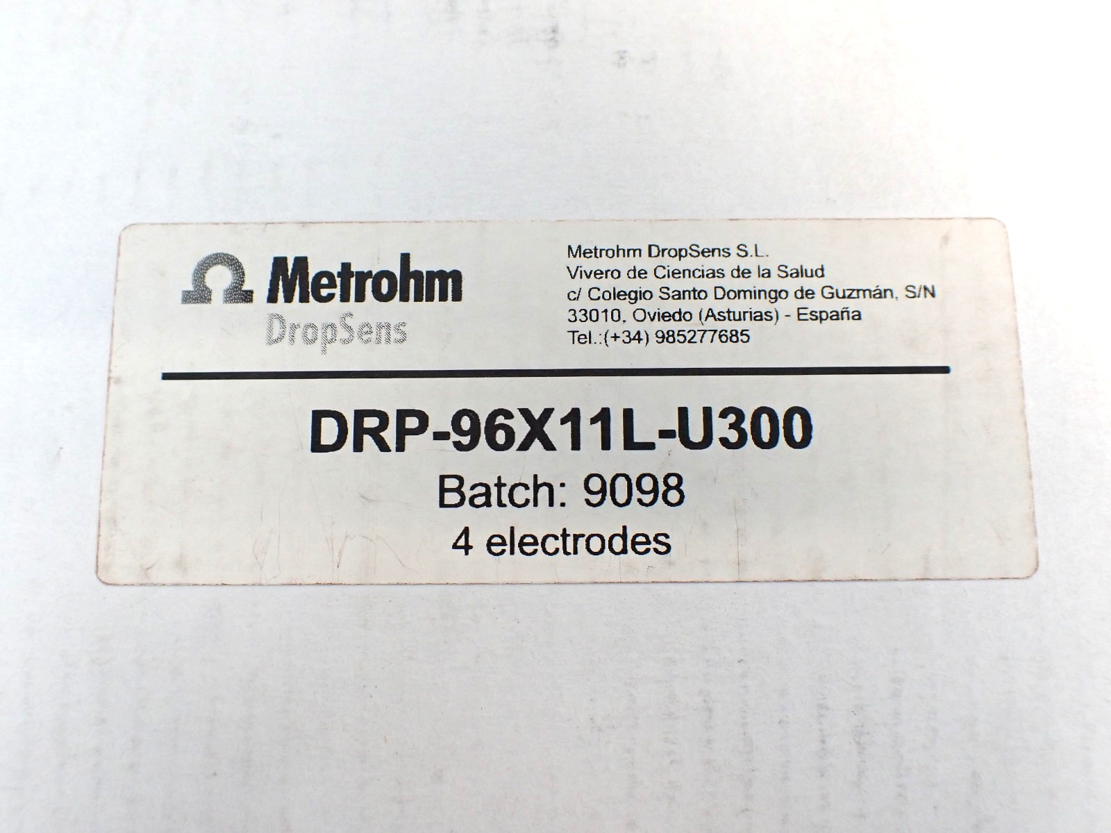 Metrohm DropSens DRP-96X11L-U300 Electrochemical Elisa Plates , 4 Count