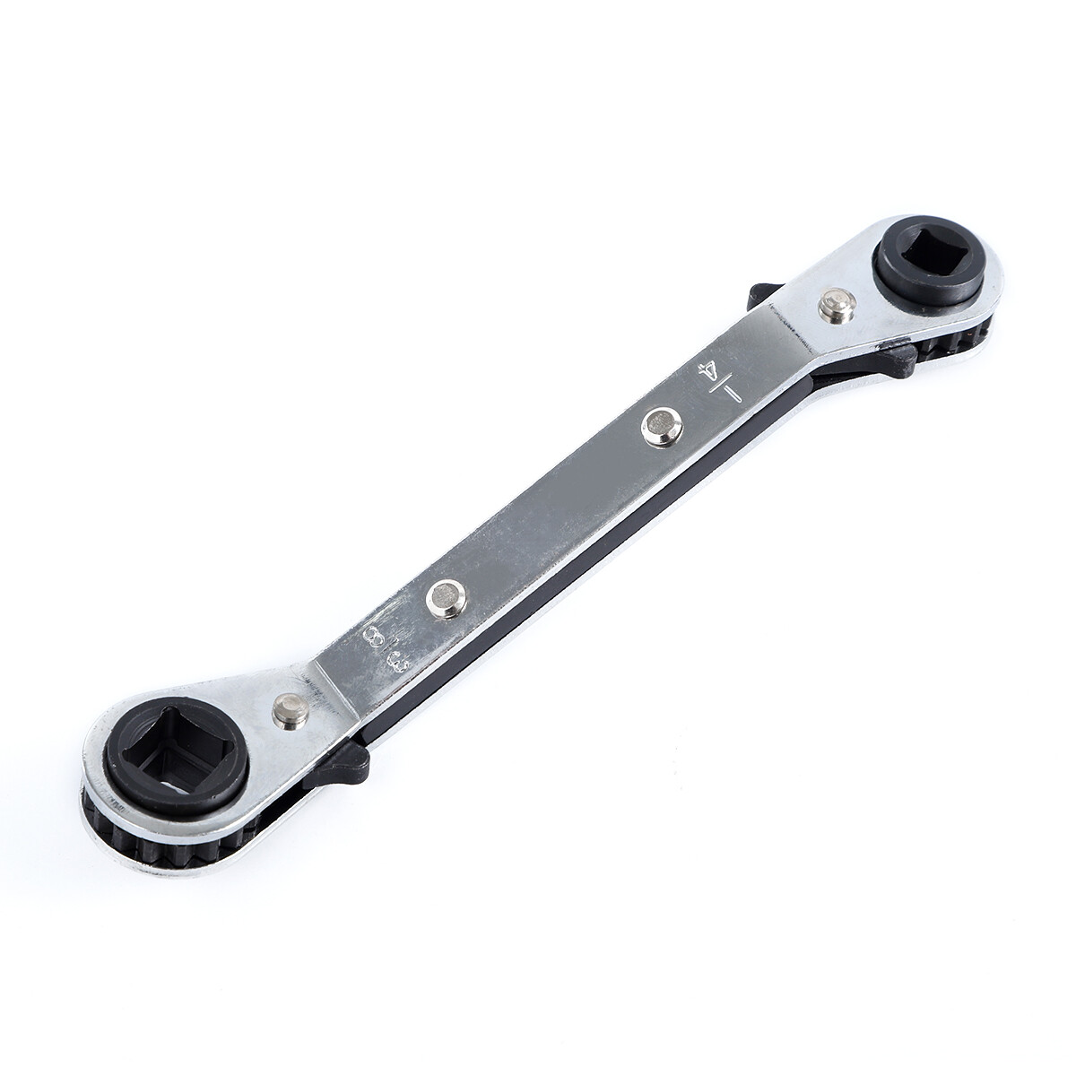 3/8” to 1/4”, 5/16” x 1/4” Refrigeration Hvac Service Wrench Set+Hex Bit Kit