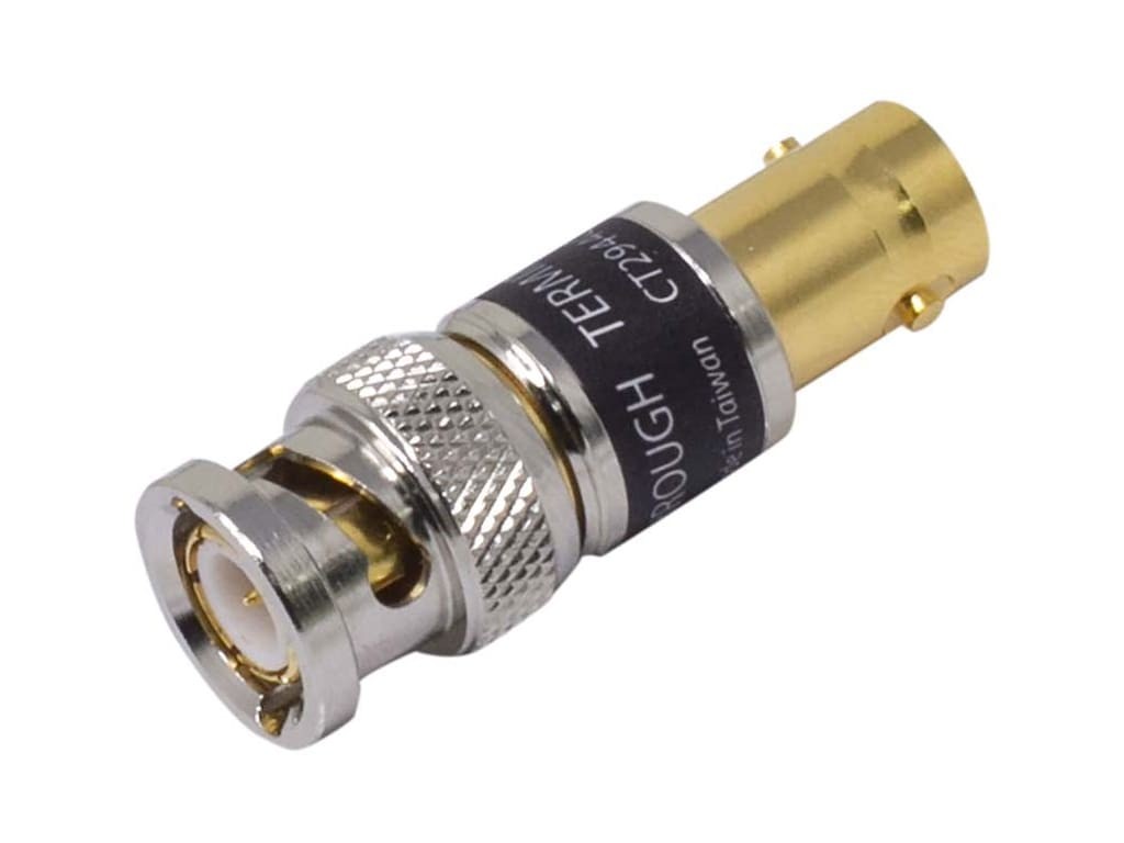 Cal Test CT2944C-50 – Coaxial Terminator (Male to Female, 50 Ohm)