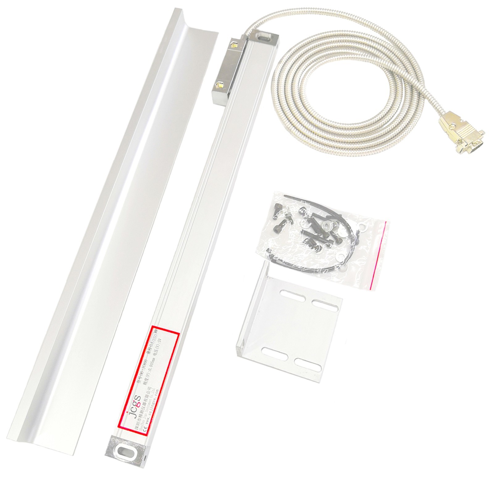 2/3 Axis Digital Readout DRO TTL 5um Linear Glass Scale Encoder Milling Lathe US