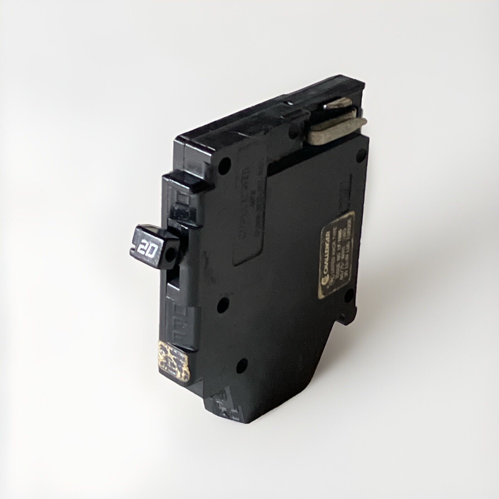 A120R Challenger Crouse-Hinds 1 Pole 20 Amp Wafer Circuit Breaker A120 CTL