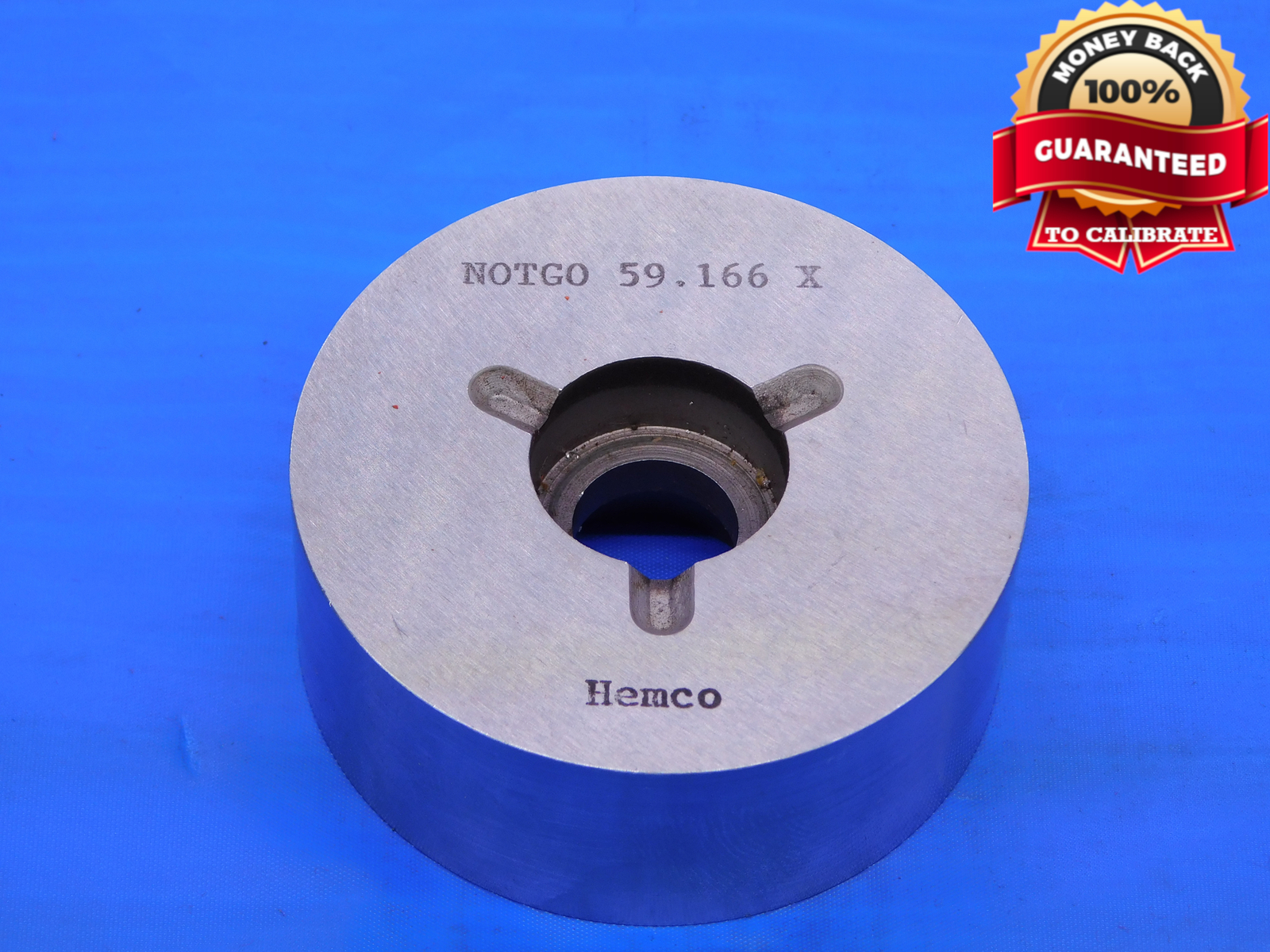 59.166 CLASS X METRIC PIN PLUG GAGE 59.000 +.166 OVERSIZE 59 mm 2.3294 CHECK