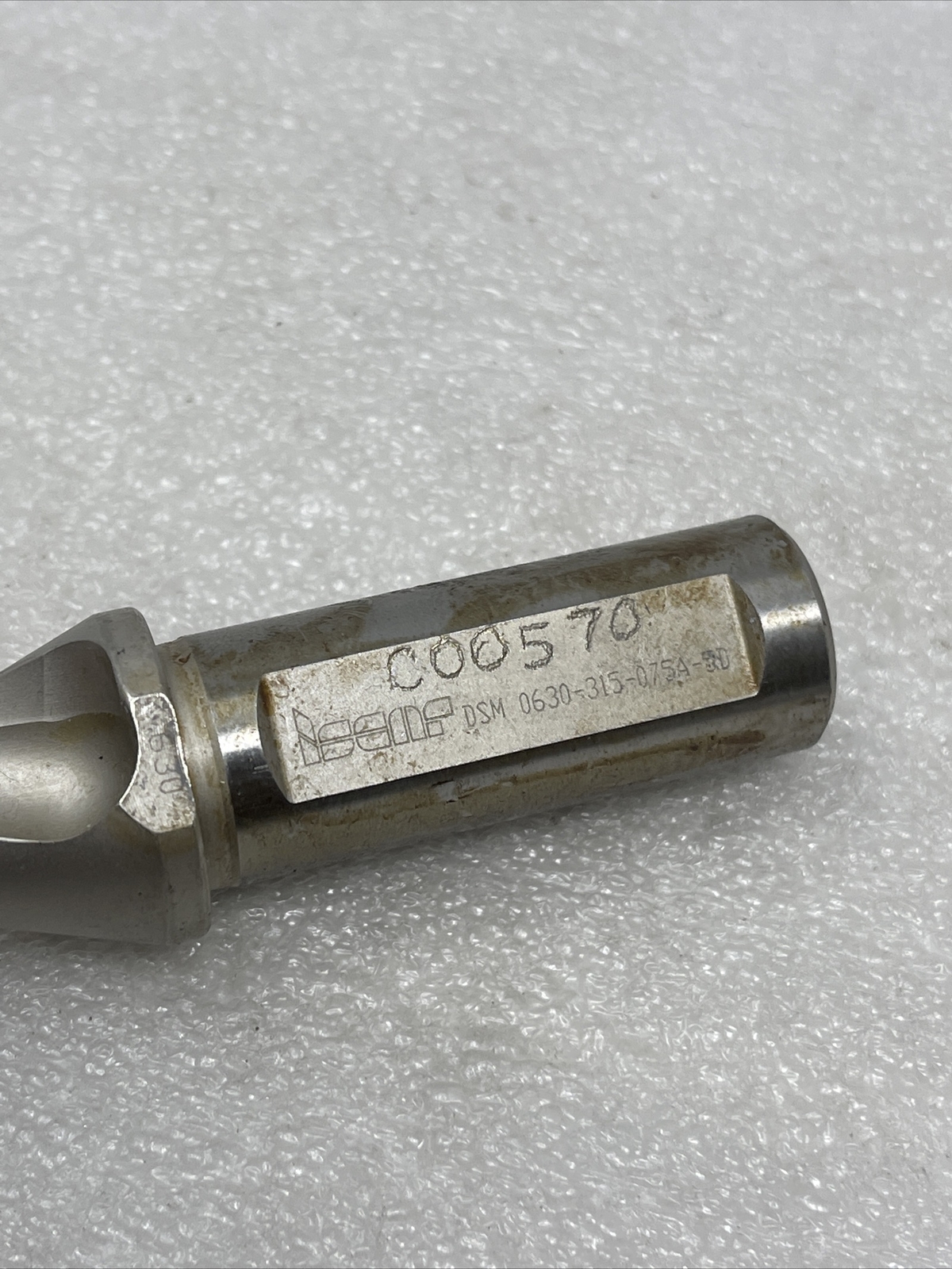 .630” Iscar Coolant Through Replaceable Tip Drill, DSM 0630-315-075A-5D